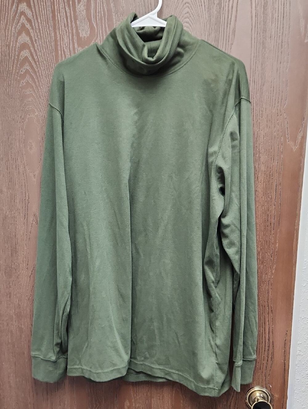 croft & barrow Olive Green Turtleneck Sweater